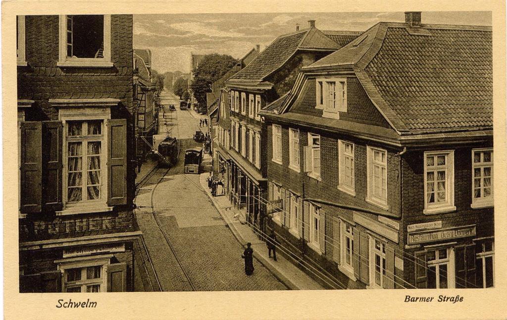 Alte Postkarte Hauptstraße Schwelm